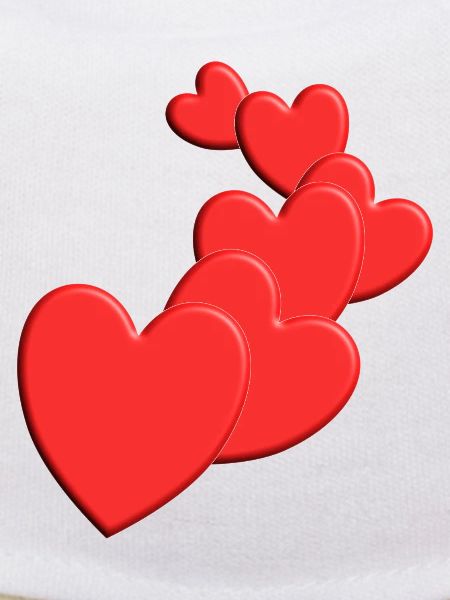 Herzige Herzchen Liebe Design