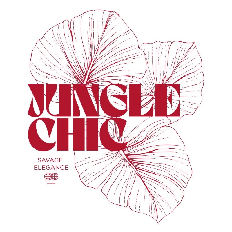 Jungle Chic Monstera Leaf Design
