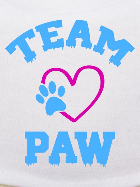 Team Paws Heart Logo