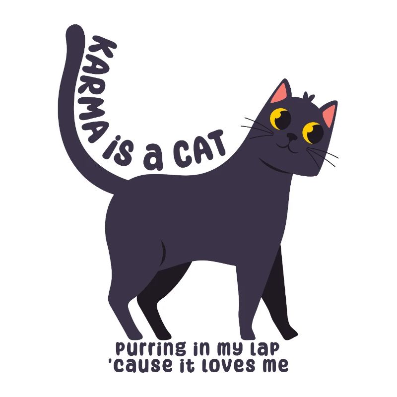Karma ist eine Katze