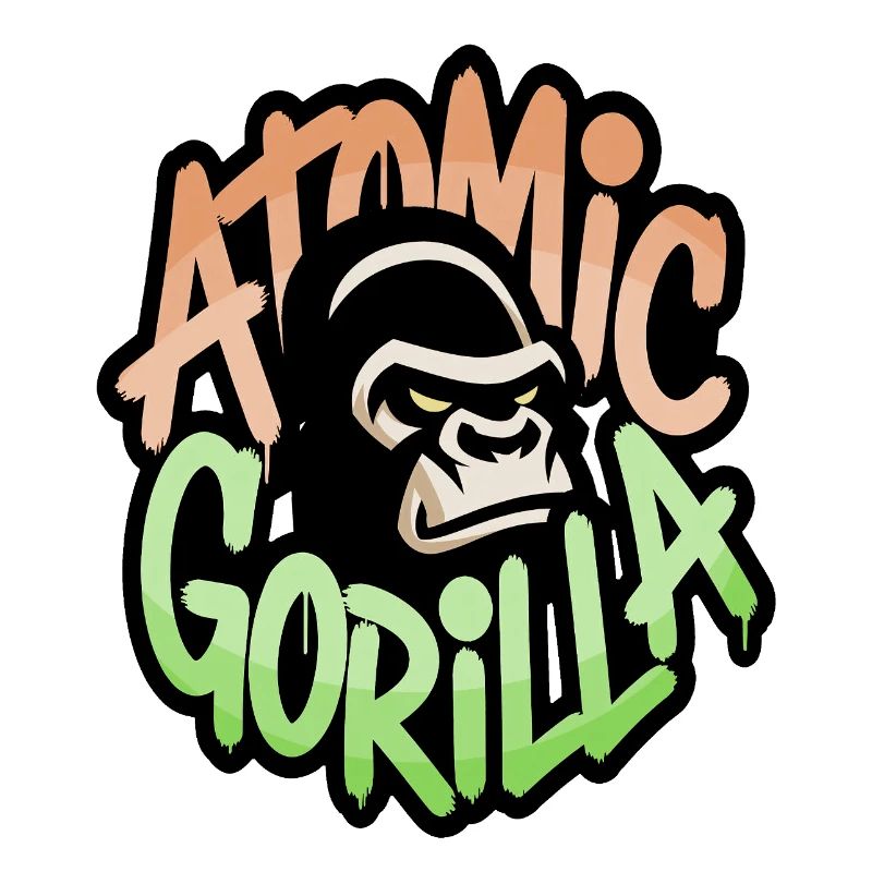 Grafiti sur le gorille atomique