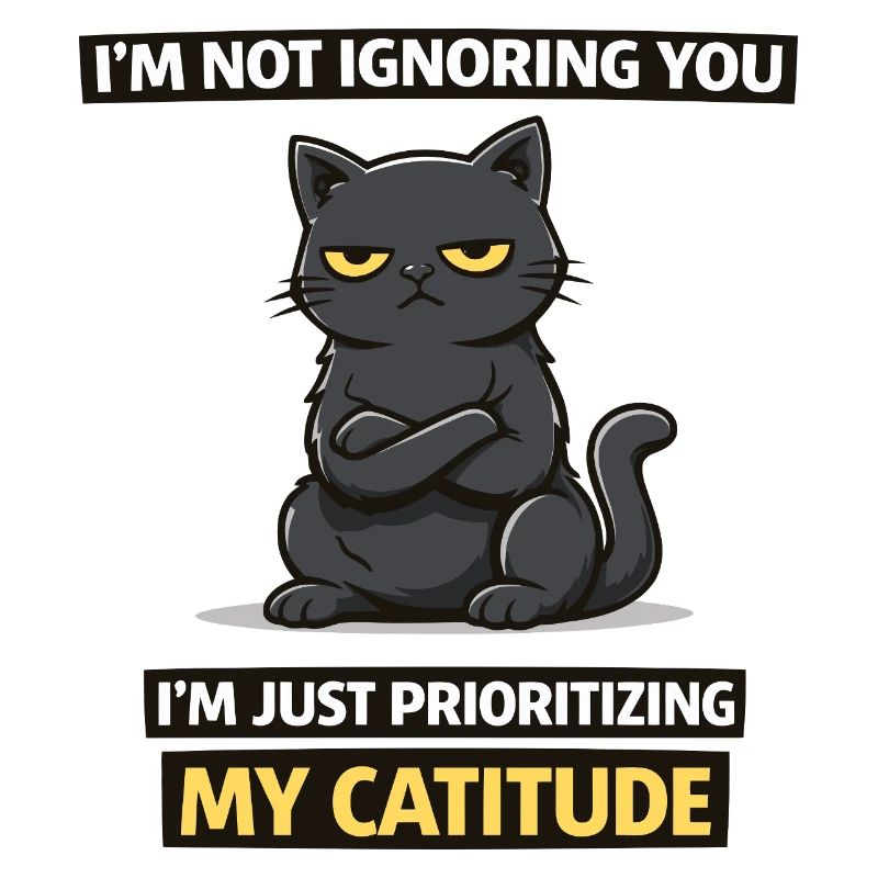 Catitude Priority: I'm Not Ignoring You