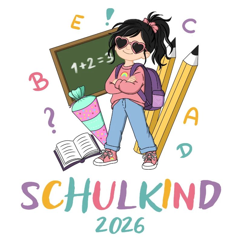 Schulkind 2026: Bunte Lernabenteuer