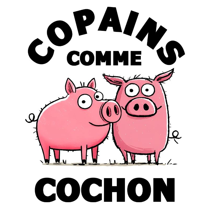 copain copains comme cochon amitiè copain