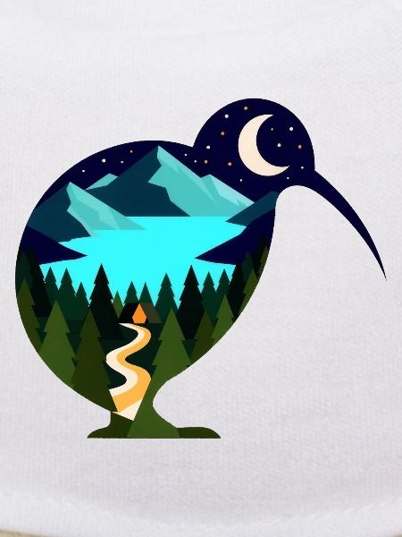 Kiwi Nachtlandschaft