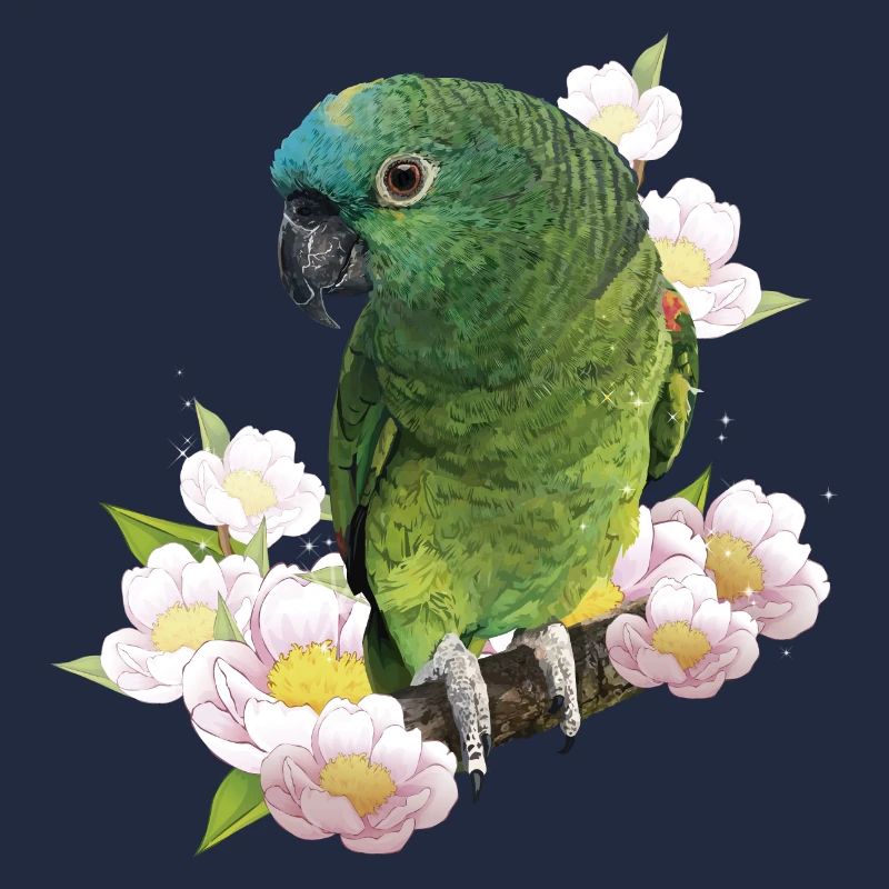The blue-fronted amazon