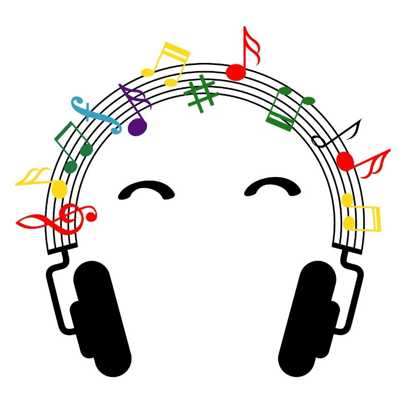 Modèle musical de notes musicales de partition. Musique