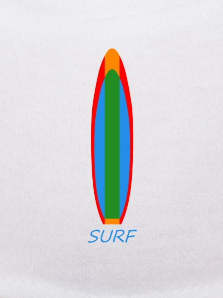 Surfshirt Surfboard