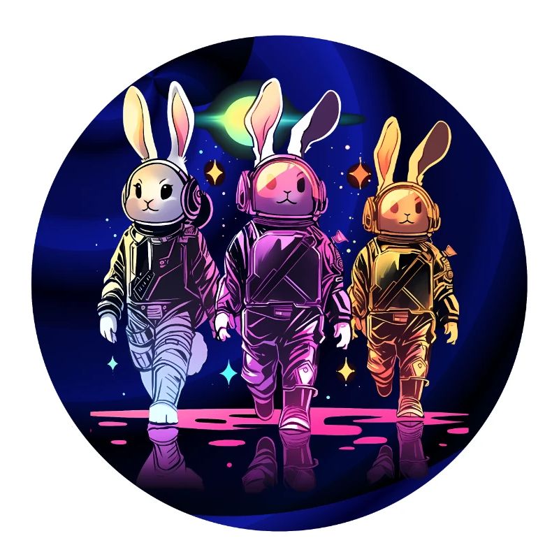 Lapins de l’espace