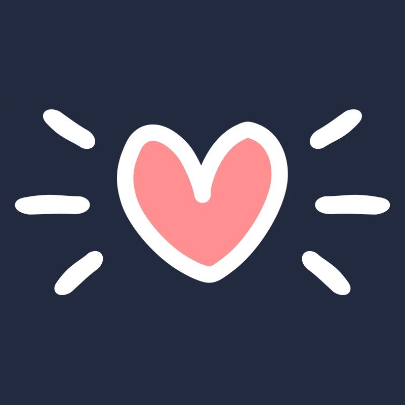 Radiant Heart Deco Decor Decoration Moitv