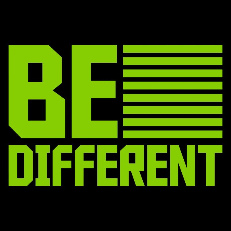 Soyez différent Logo Design