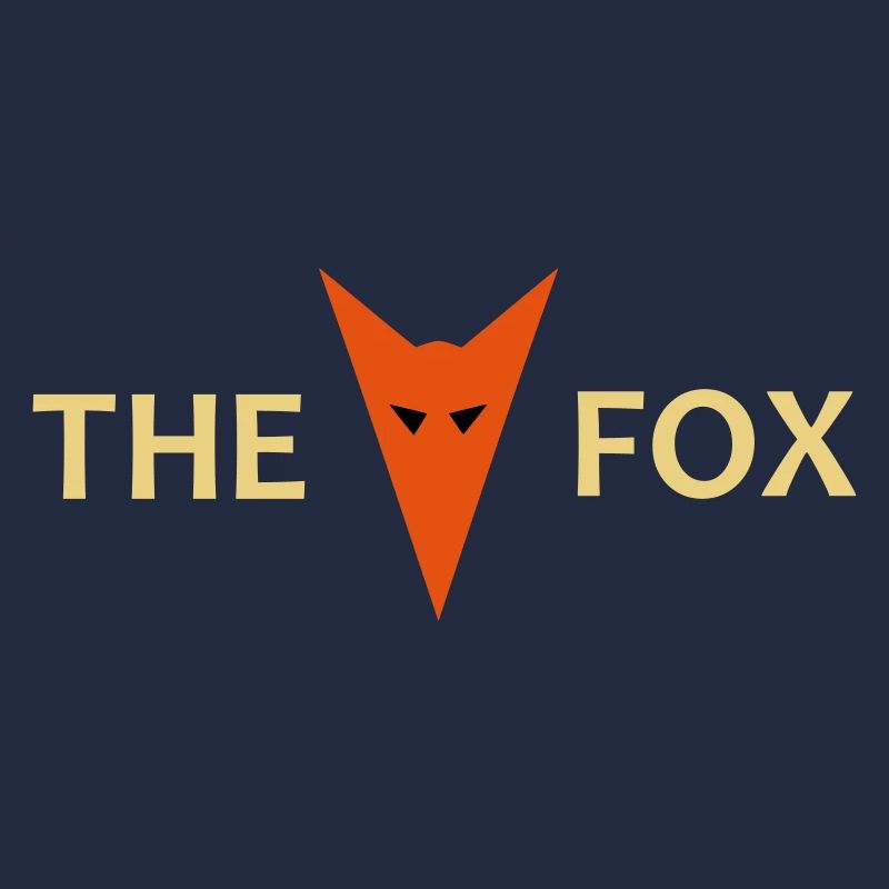★ couleurs de conception modifiables ★ The Fox (tête de renard)