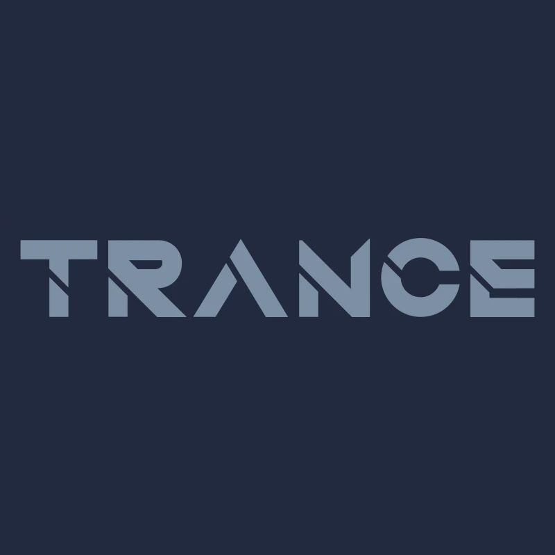 Lettering Trance Design Logo