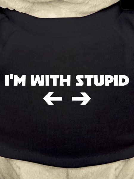 Je suis avec stupide