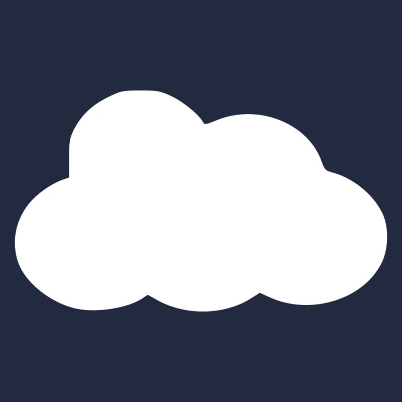 Einfache Wolke