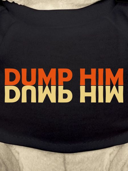 dump him Zitat Logo