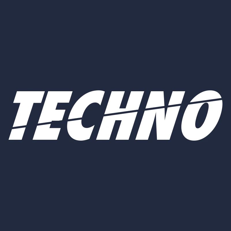 Techno Logo Cadeaux Modernes