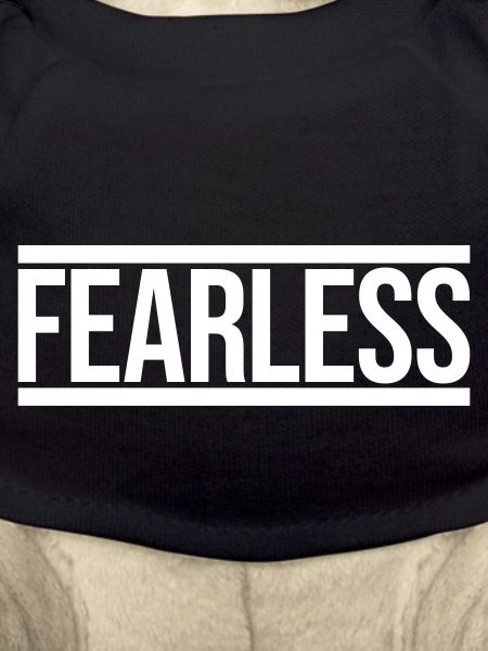 fearless Text Quote Design