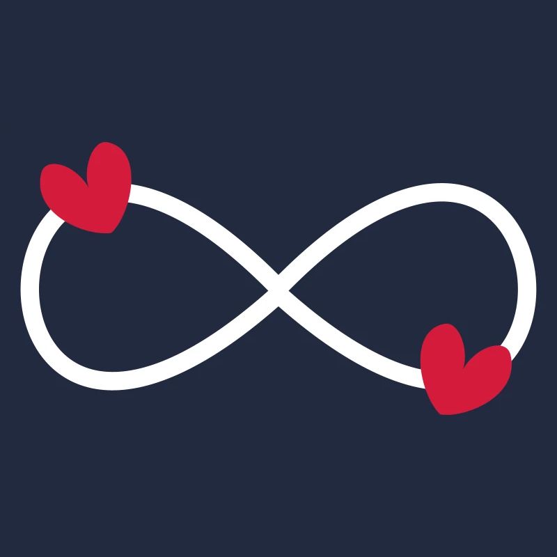 Unendlich Symbol Liebe