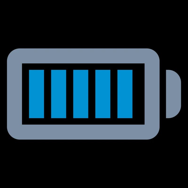 Energy battery fully charged