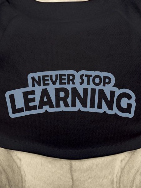 never stop learning quote