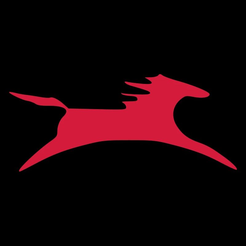 petroglyph horse vector