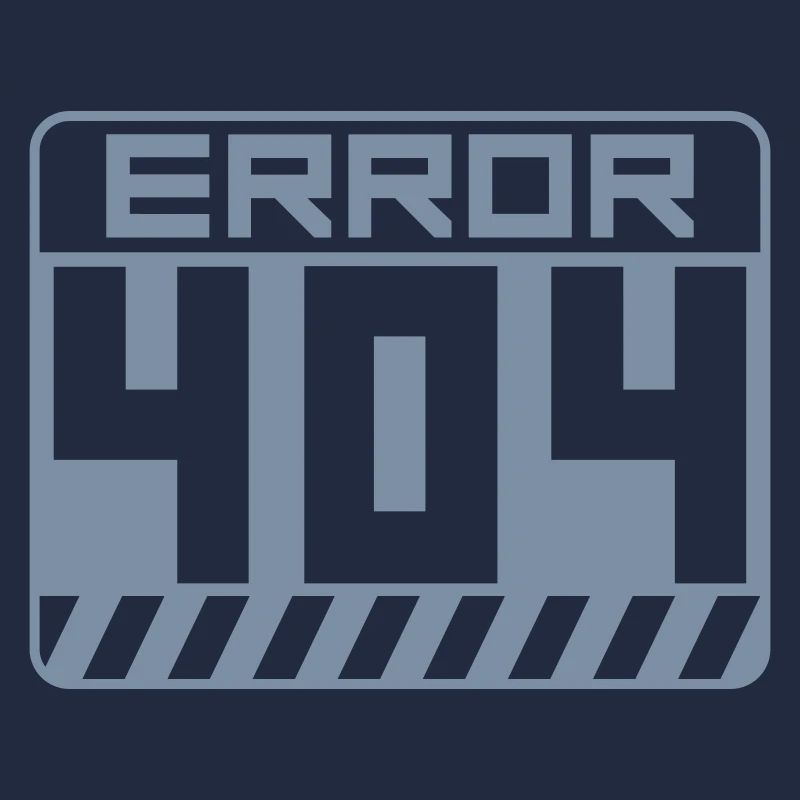 Warnung Schild Error 404