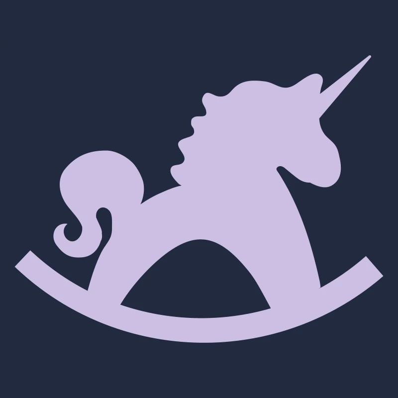 Licorne Cheval à bascule