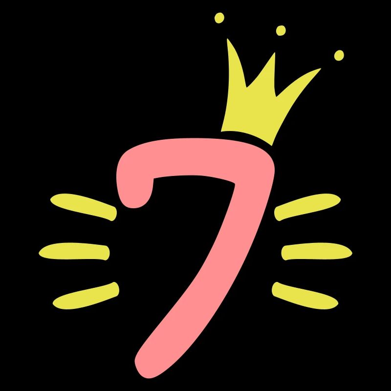 7th Birthday Crown