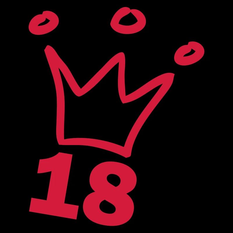 18 Geburtstag Volljährig Krone