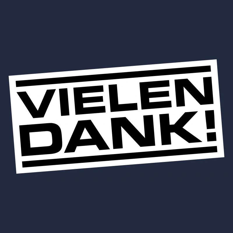 Vielen Dank Danke