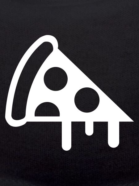 Pizza Icon Silhouette
