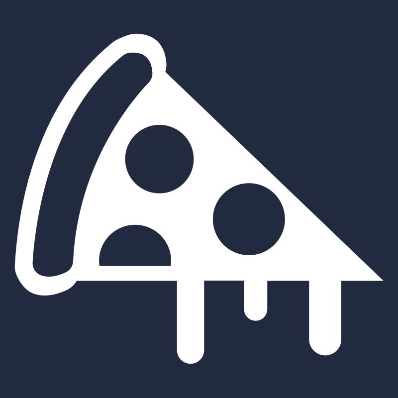 Pizza Icon Silhouette
