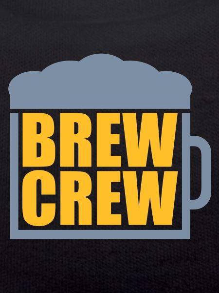 Bierglas Spruch Brew Crew