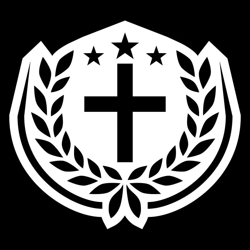 Kreuz Jesus Christus Lorbeerkranz