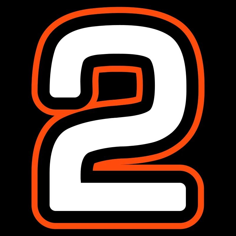 2 Zahl symbol