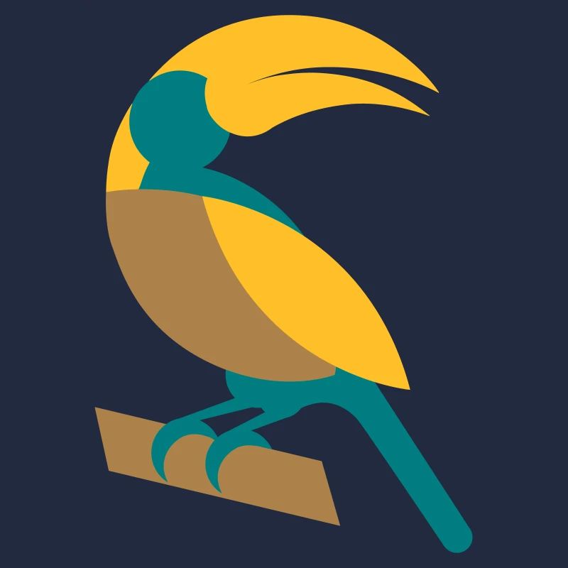 Toucan géométrique