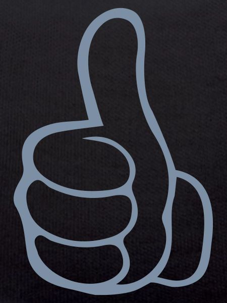 Hand thumbs up