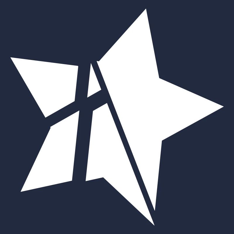 Star Broken Star A Vector Design