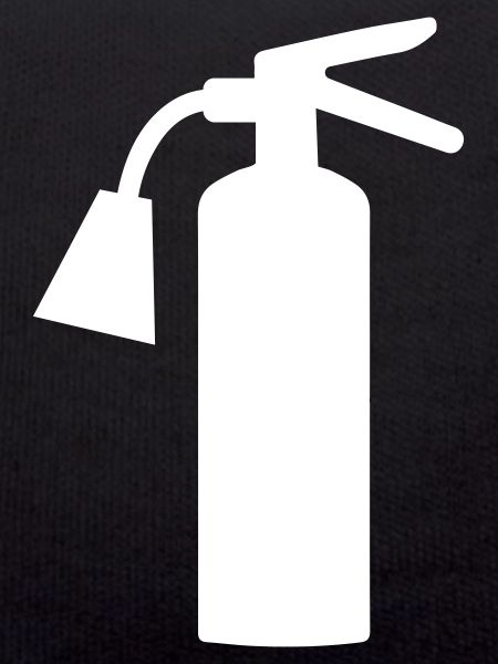 Fire extinguisher symbol