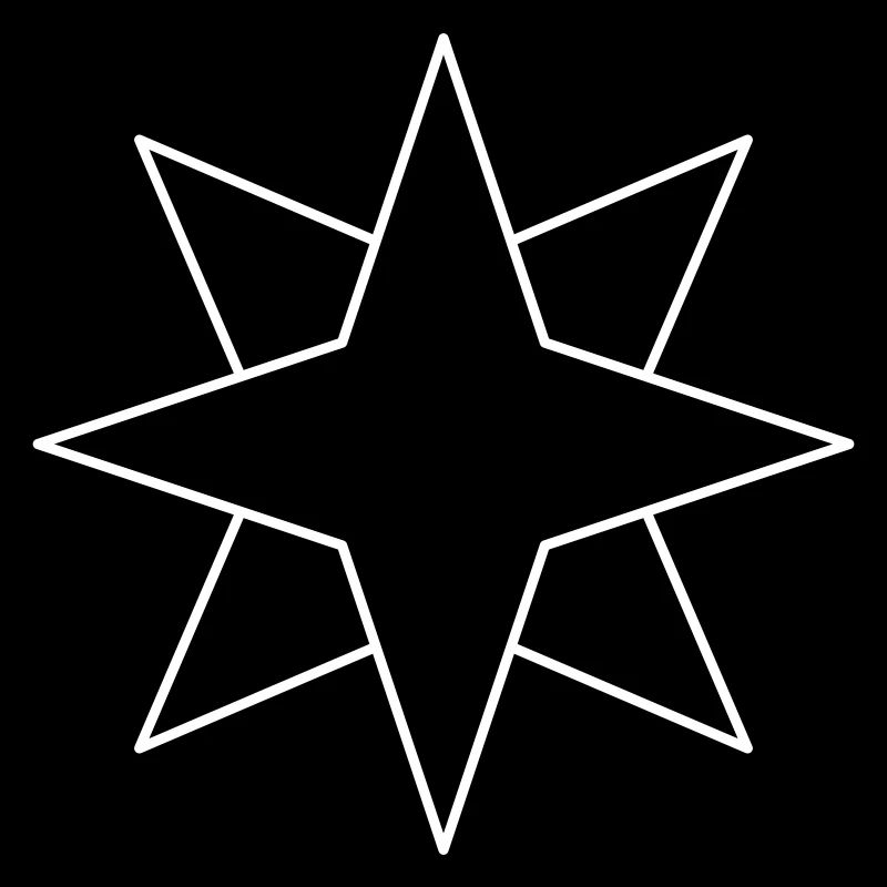 Star with eight points