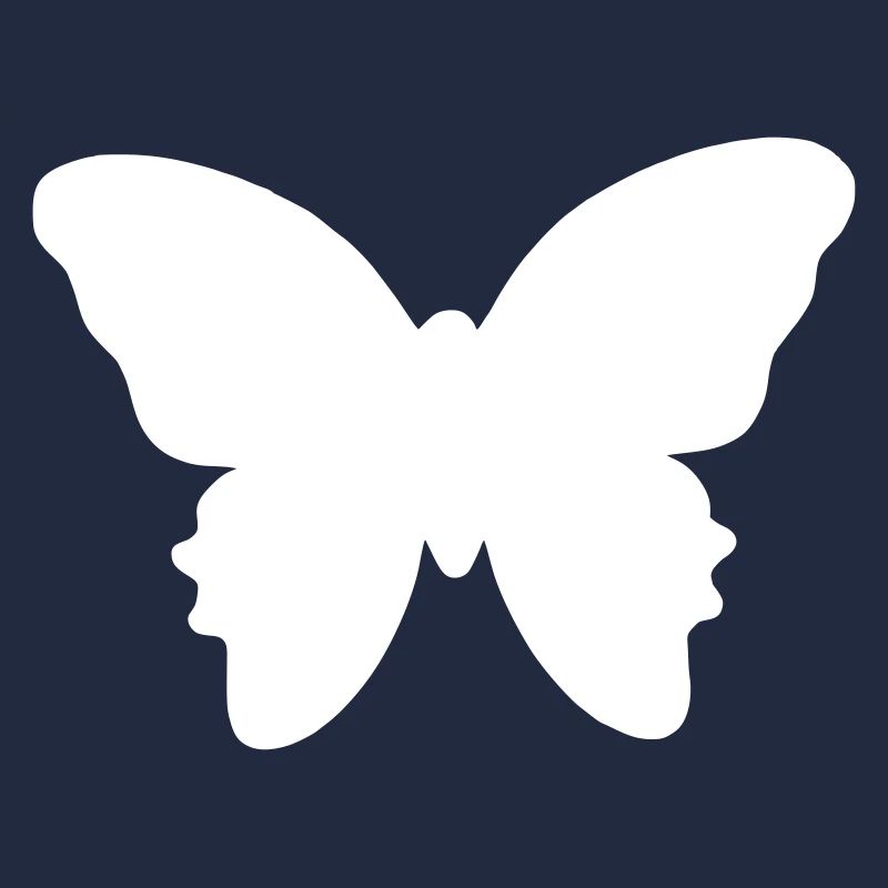 Conception de vecteur silhouette papillon