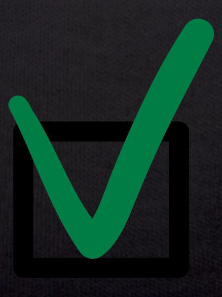 Check mark sign symbols