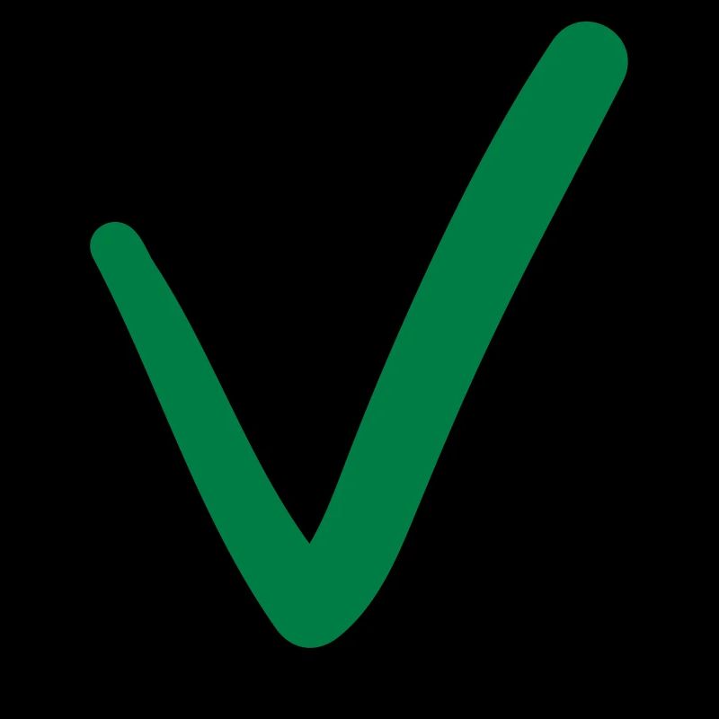 Check mark sign symbols