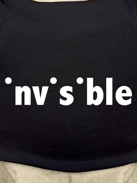 invisible typography