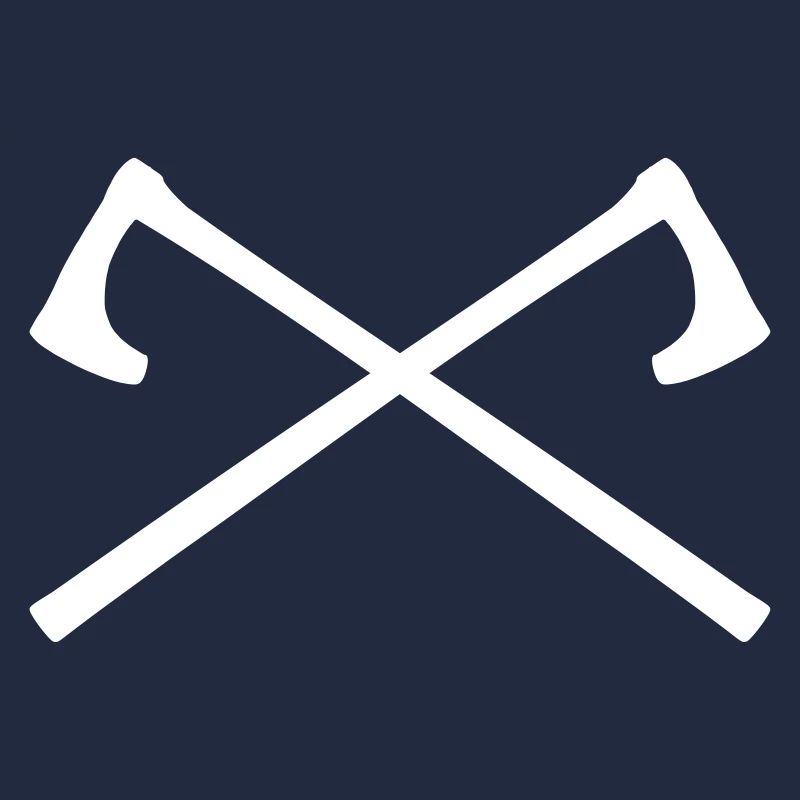 Viking Axes Crossed