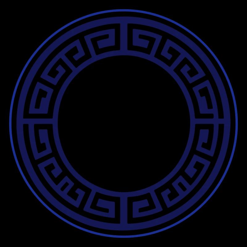 Griechisch Icon Kreis