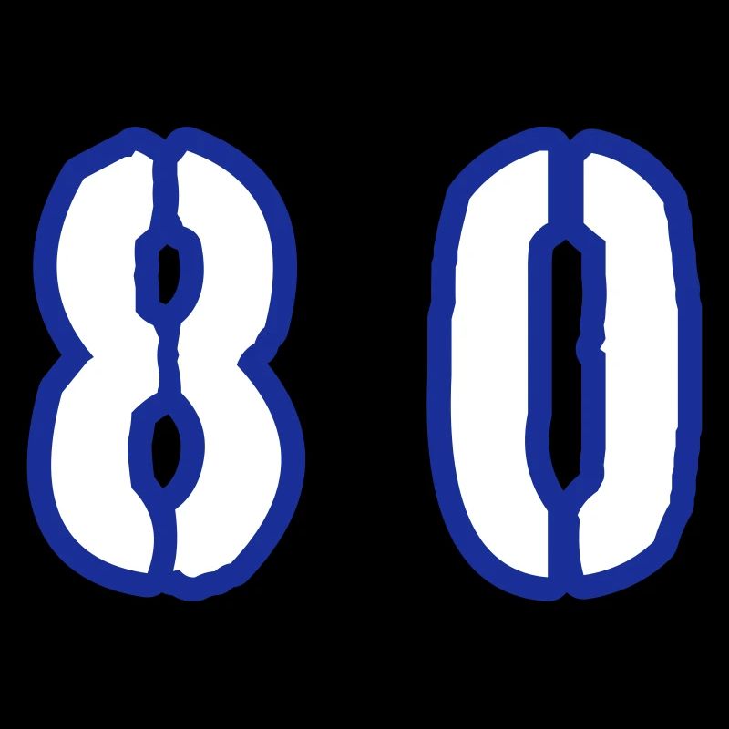 80 Number Symbol
