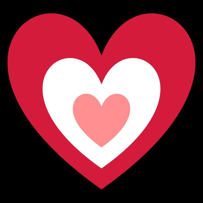 ★ Couleurs design interchangeables ★ Trois coeurs superposés