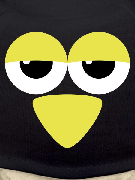 Eyes with beak
